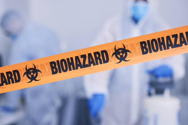 Professional Biohazard Cleanup technician working in Jefferson, IA